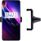 Shop4 - OnePlus 8 Autohouder Verstelbare Ventilatierooster Houder Zwart