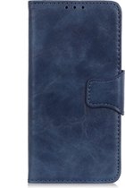 Shop4 - Xiaomi Redmi Note 8T Hoesje - Wallet Case Cabello Donker Blauw