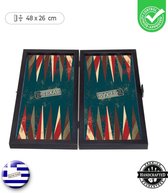 Texas Backgammon set - Prachtig thematisch - 30x17 cm  Top Kwaliteit