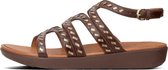 FitFlop™ Strata™ Gladiator Sandals Whipstitch Leather Espresso - Maat 41