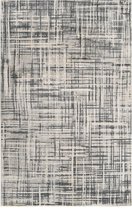 Vloerkleed bedrukt 140x200 cm polyester beige