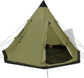 Tent 4 personen groen