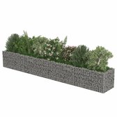 Gabion plantenbak - 360x50x50 cm - gegalvaniseerd staal