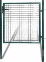 Enkele tuinpoort hekwerk gepoedercoat staal