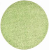 Vloerkleed shaggy hoogpolig 67 cm groen