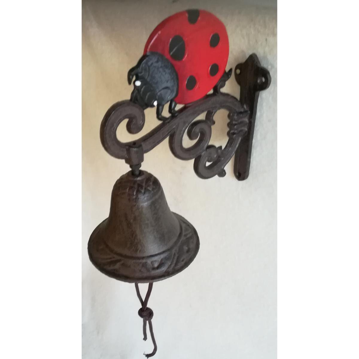 MadDeco - gietijzeren - deurbel - lieveheersbeestje