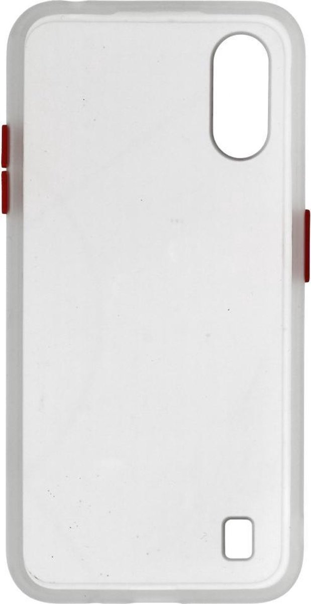 Hardcase Backcover voor Samsung Galaxy A01 Transparant