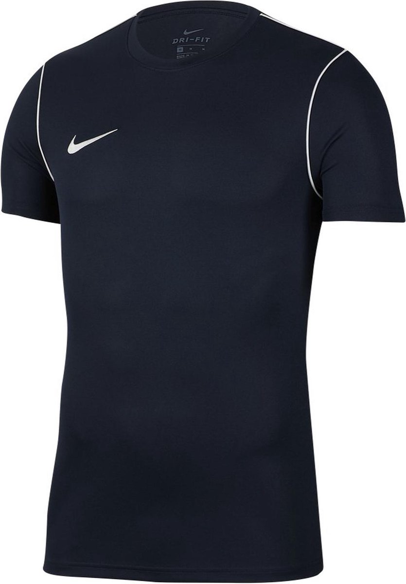 835x1200.jpg Nike Park 20 SS Sportshirt - Maat 158 - Unisex - navy/wit - Afbeelding 1