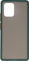 Hardcase Backcover voor Samsung Galaxy S10 Lite Donker Groen