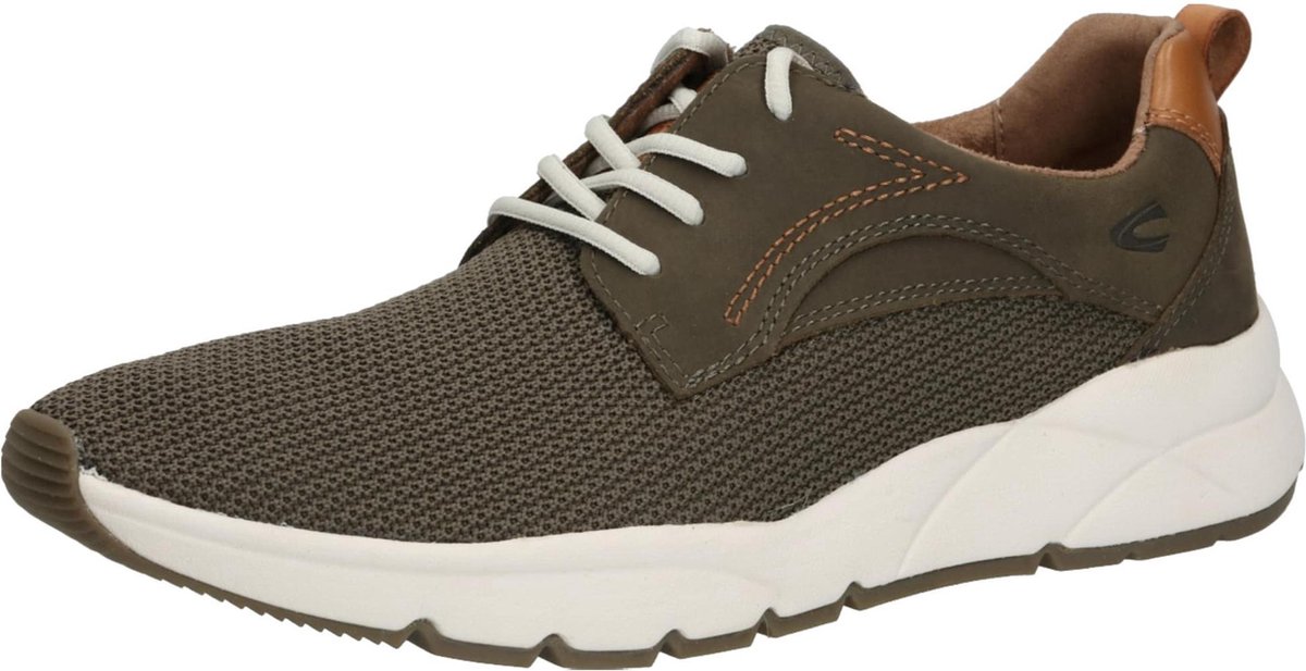 Camel Active -Heren kaki/camouflage sneaker/sportief maat 41 - Schoenen.nl