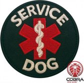 Service dog Medical geborduurde K9 hond patch embleem met velcro