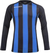 Acerbis Sports JOHAN STRIPED L/SL JERSEY BLACK/ROYAL BLUE XS height JR: 156/165 .061