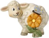 Goebel® - Kerst | Decoratief beeld / figuur "Schaap Molly" | Aardewerk, 8cm