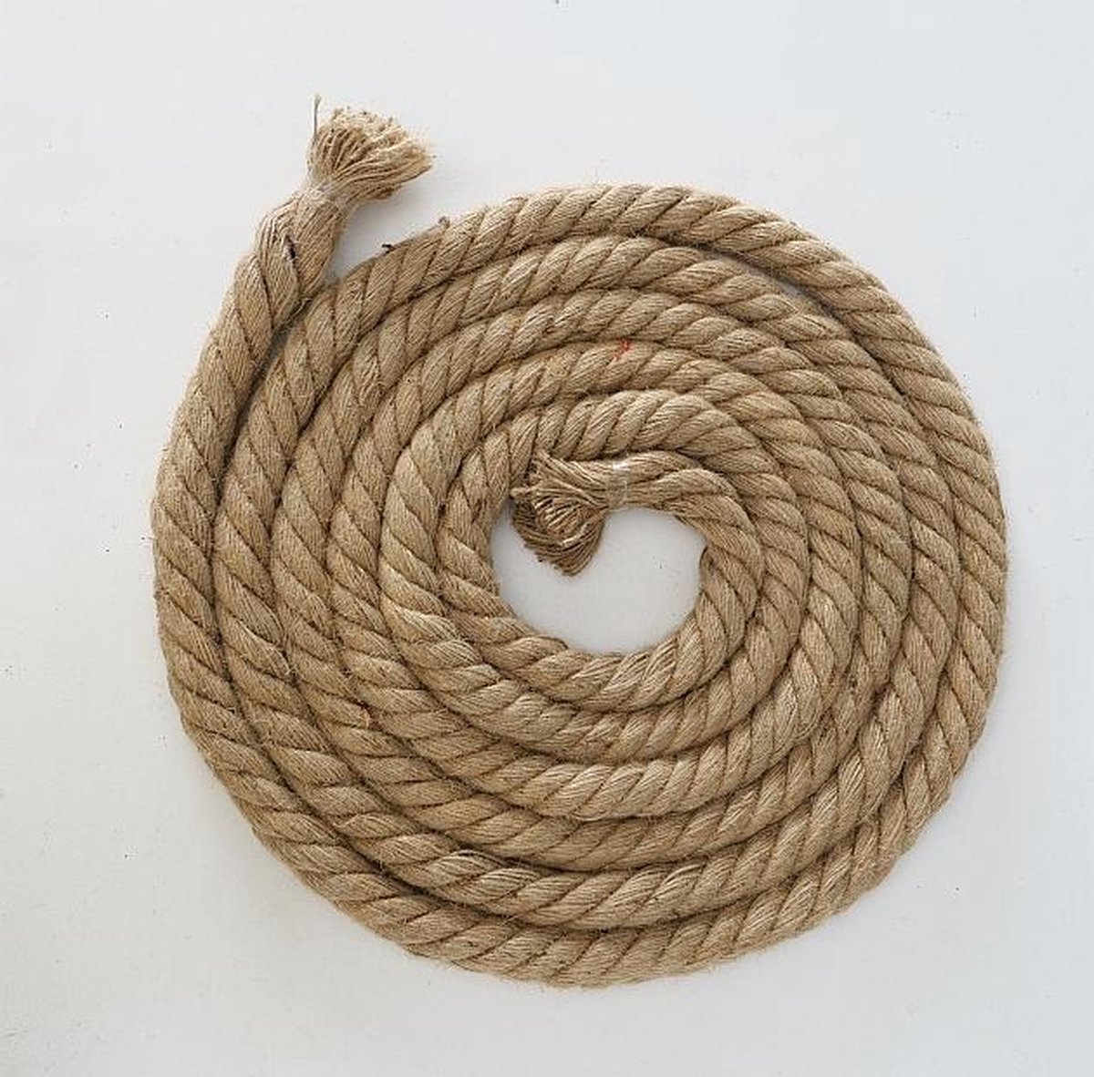 Décoration / hobby corde jute marron longueur 7 mètres épaisseur 8 mm -  Hobby corde