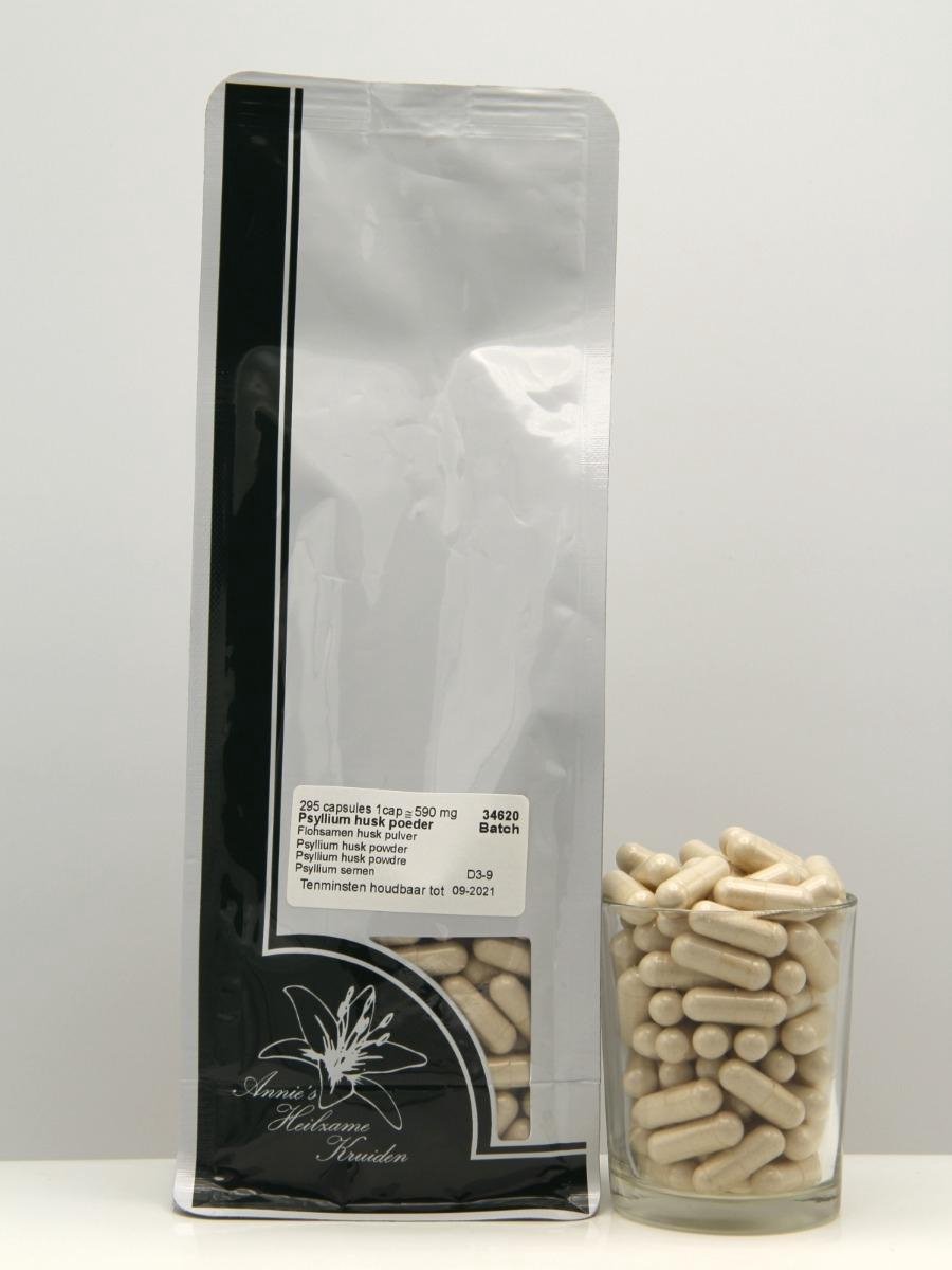 Goedkoopste Psyllium husk capsules 295 stuks