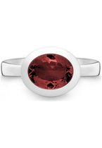 Quinn - Dames Ring - 925 / - zilver - edelsteen - 21402663