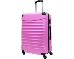 Merkloos Quadrant XL Koffer - Roze