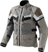 REV'IT! Cayenne Pro Light Grey Green Textile Motorcycle Jacket M