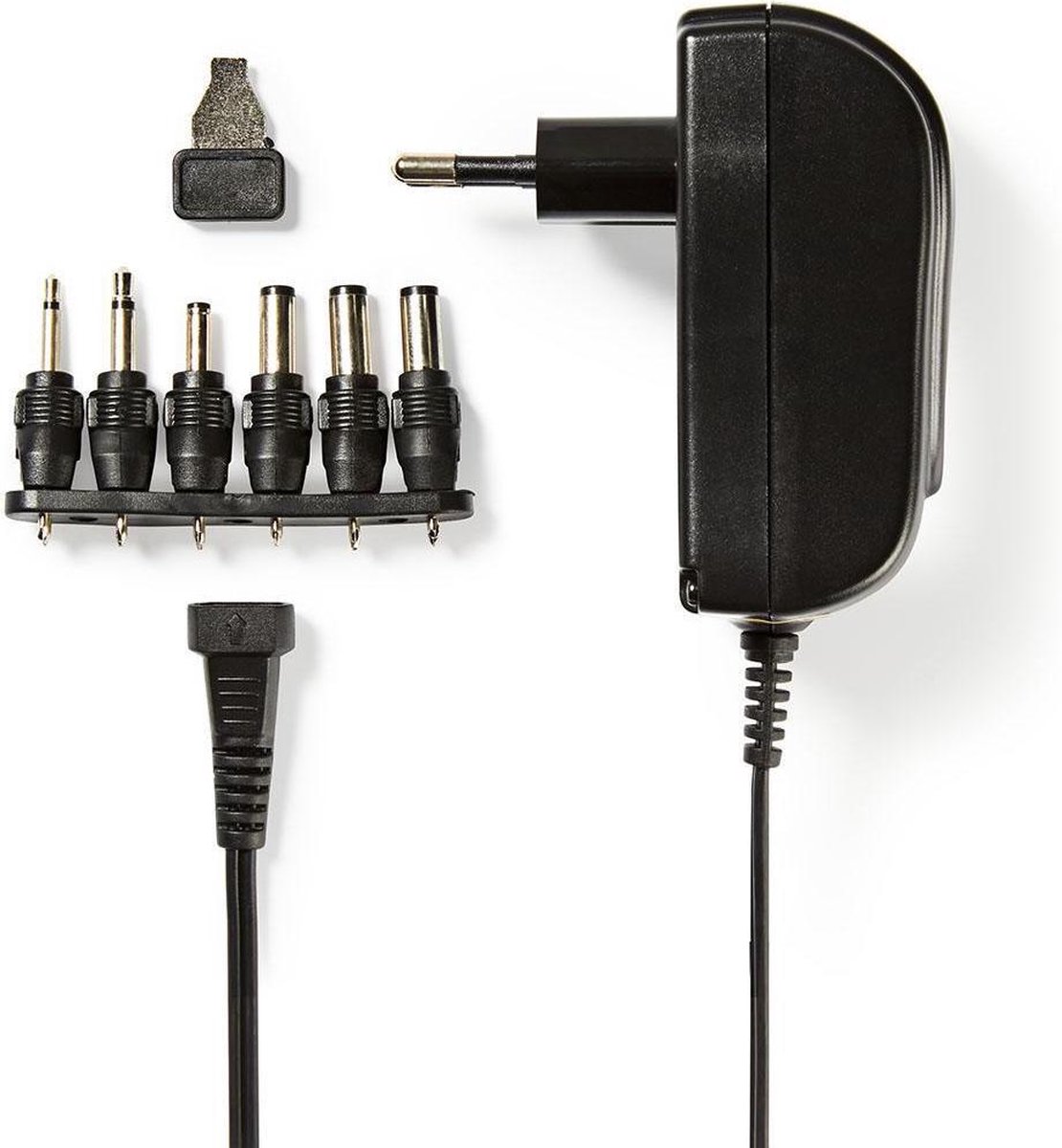 Nedis - Nedis ACPA002 Universele Ac-voedingsadapter 3/4,5/5/6/7,5/9/12 V Dc 1,5 A - 30 Dagen Niet Go