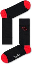 Happy Socks Heart Embroidery Socks, Maat 36/40