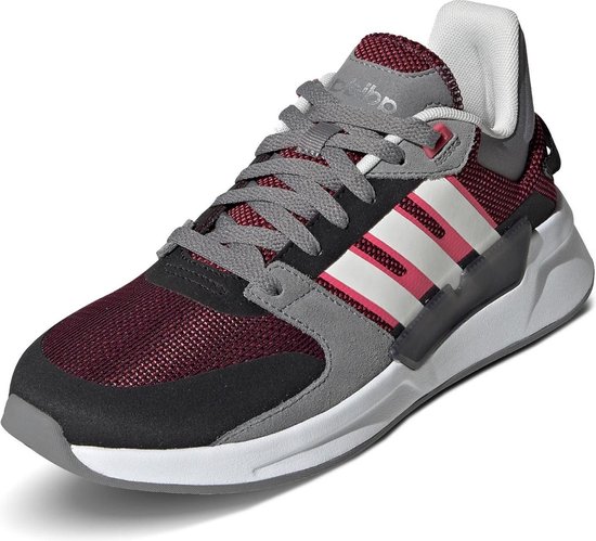 Adidas RUN90S Dames Grijs/Roze Mt 41 1/3 | bol.com