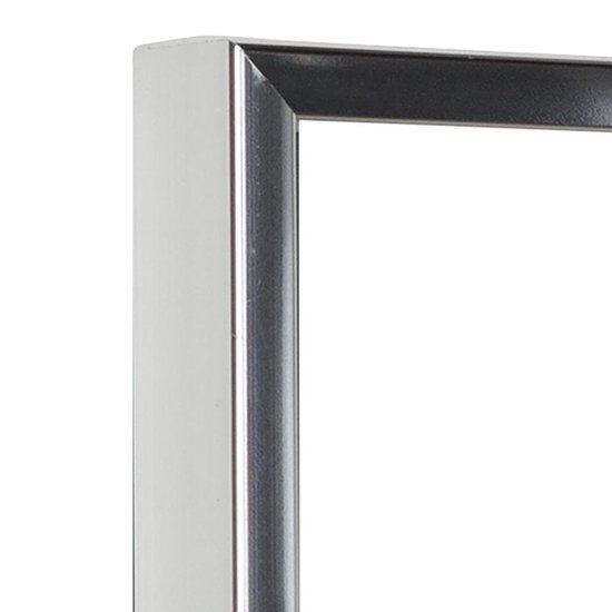 Cadre Photo Aluminium 13 x 18 Argent Brillant - Glas Clair - Salerno