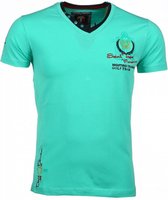 Italiaanse T-shirts - Korte Mouwen Heren - Riviera Club - Groen