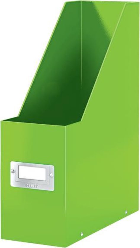 Foto: Leitz click store wow tijdschriftencassette lectuurbak 77 gerecycled karton 10 3 x 33 x 25 3 cm bxhxd groen