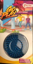 Skippy Jumprope | Springelastiek | blauw/Zwart - springtouw