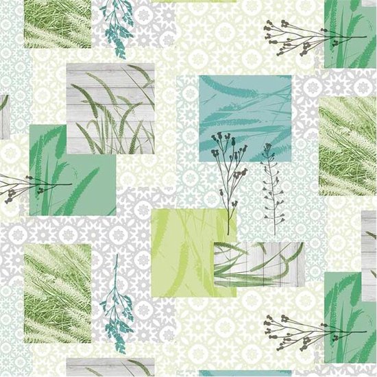 Bonita Tafelzeil - 140x250 cm - Nature - Spring - PVC - Afwasbaar - Extra sterk