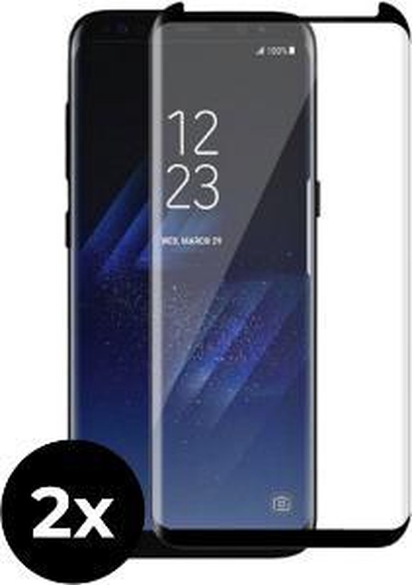 2x Tempered Glass screenprotector - Samsung Galaxy S8