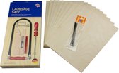 Pebaro Figuurzaagset met 10 Houtplaten A040129
