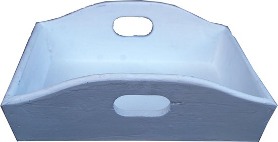 12 stuks decoratiebakje – Tray hout PH design 19x19x4cm wit cadeau pakket / kerstpakket / paaspakket