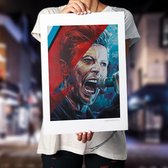 David Bowie art print (50x70cm)