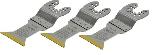 Anoniem verteren toegang SMART Blades Multitool Zaagblad - 44x55mm - Bi Metaal Titanium Gecoat -  Hout/Non-ferro... | bol.com