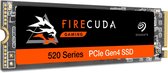 Bol.com Seagate FireCuda 520 ZP1000GM3A002 - Solid state drive - gecodeerd - 1 TB - intern - M.2 2280 - PCI Express 4.0 x4 (NVMe... aanbieding