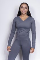 MFIT - Shaper crop top - Ice grey