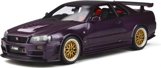 Nissan Skyline Gt R Nismo Z Tune R34 Midnight Purple 1 18 Ottomobile Limited 00 Pieces Bol Com Nissan Skyline Gt R Nismo Z Tune R34 Midnight Purple 1 18 Ottomobile Limited 00 Pieces Bol Com