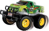 Auto met afstandsbediening Dino hunter 19 cm lang - 12 cm hoog