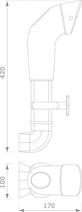 AXI periscope rouge/gris - Accessoire Maison Enfant / Aire de Jeux
