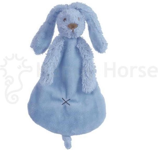 Happy Horse Konijn Richie Knuffeldoekje - Donkerblauw - Baby cadeau |  bol.com