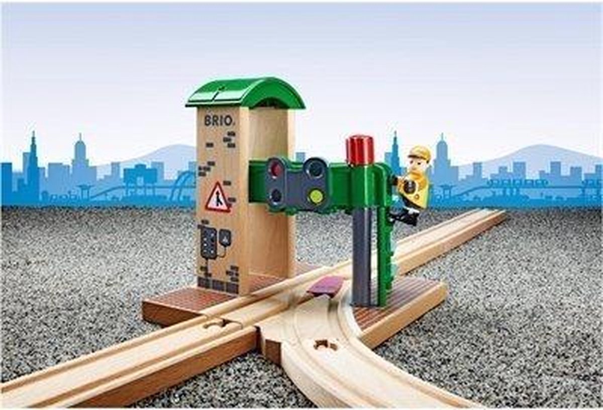 BRIO Seinstation - Trein speelgoed voor hand-oog coördinatie - 33674 — afbeelding 7