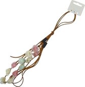 Haarband Roos Bloemen Veter Roze Wit Blauw