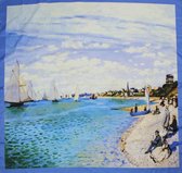 ThannaPhum kunst design sjaal 85 x 85 - sailing home