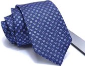 Zijden stropdassen - stropdas heren -ThannaPhum Donkerblauwe zijden stropdas
