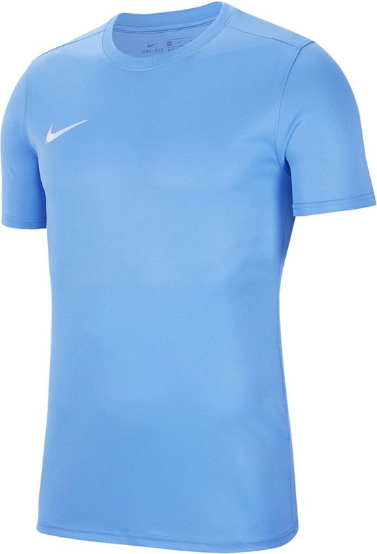 Nike Park VII SS Mannen Sportshirt Lichtblauw