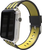 watchbands-shop.nl bandje - Apple Watch Series 1/2/3/4 (38&40mm) - GeelZwart