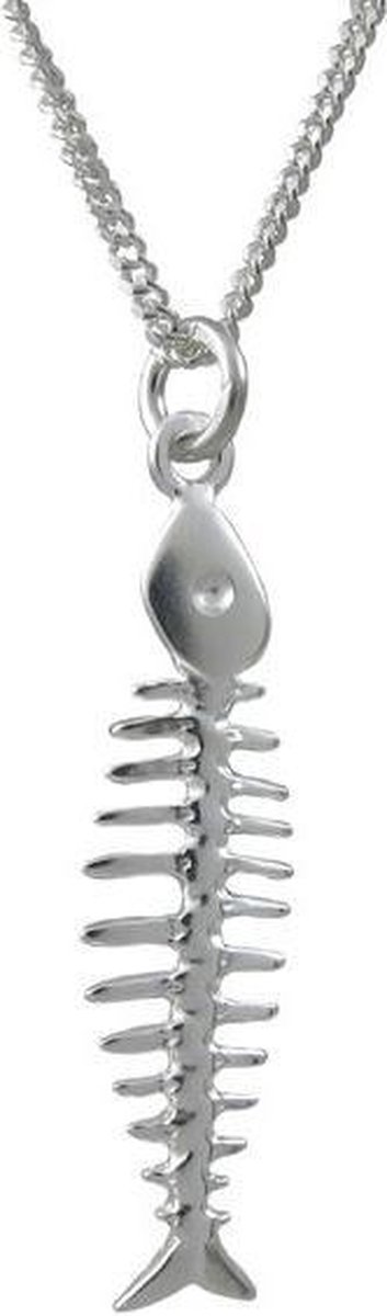 AuBor ®. Hanger. Zilver. Visgraat.