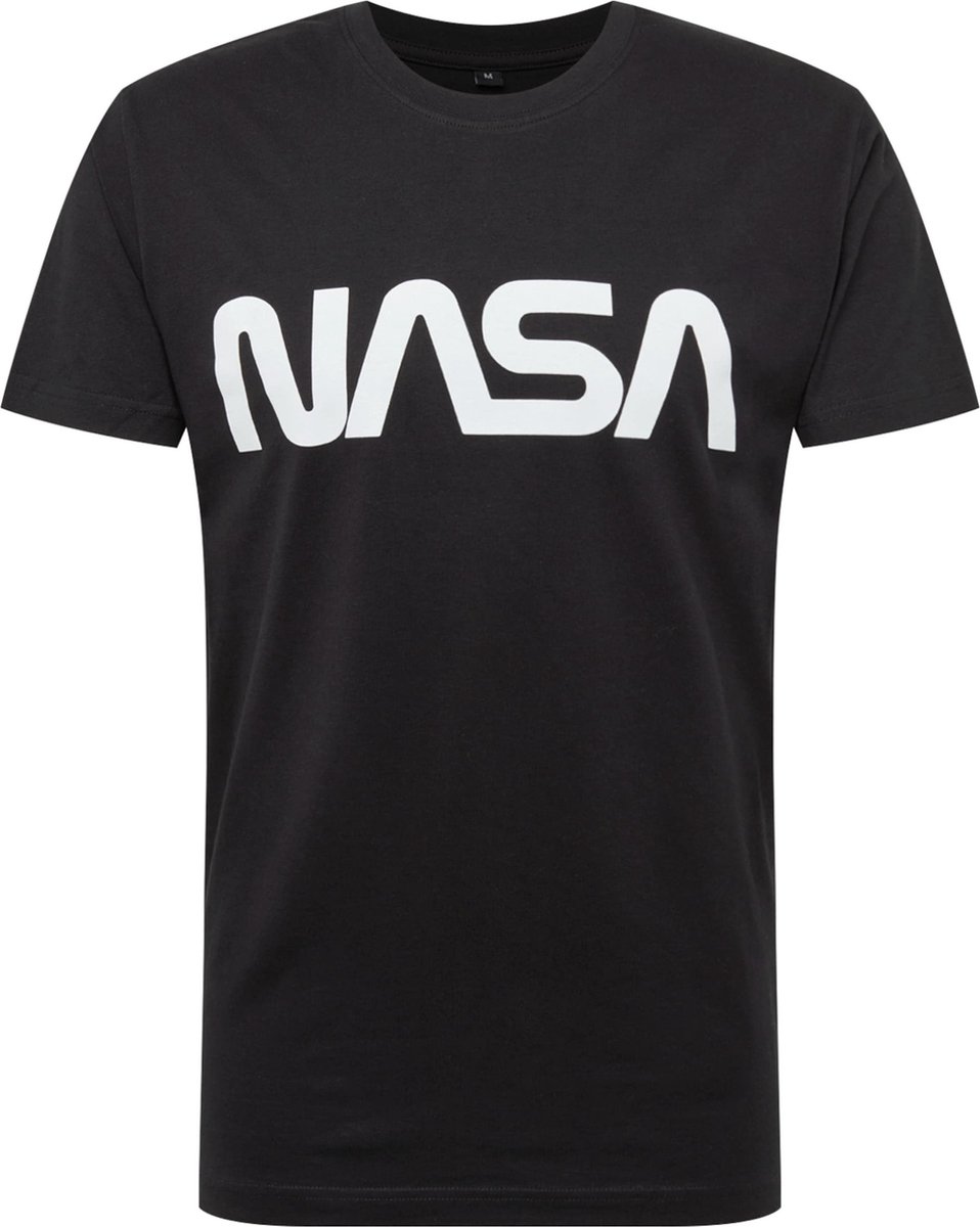 Mister Tee NASA NASA Worm Heren T-shirt 2XL Zwart