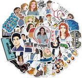 Sticker mix Greys Anatomy - Medische serie - Voor laptop, muur, deur etc.